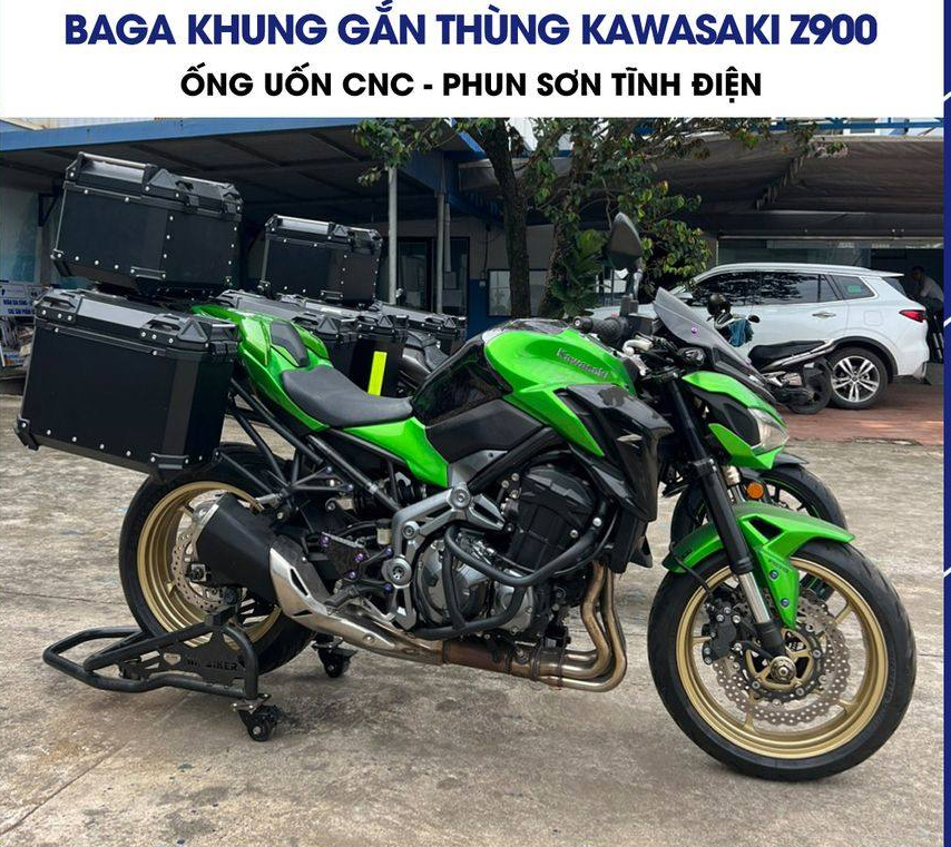 Gioi thieu ban do thung hong nhom cho Kawasaki Z900