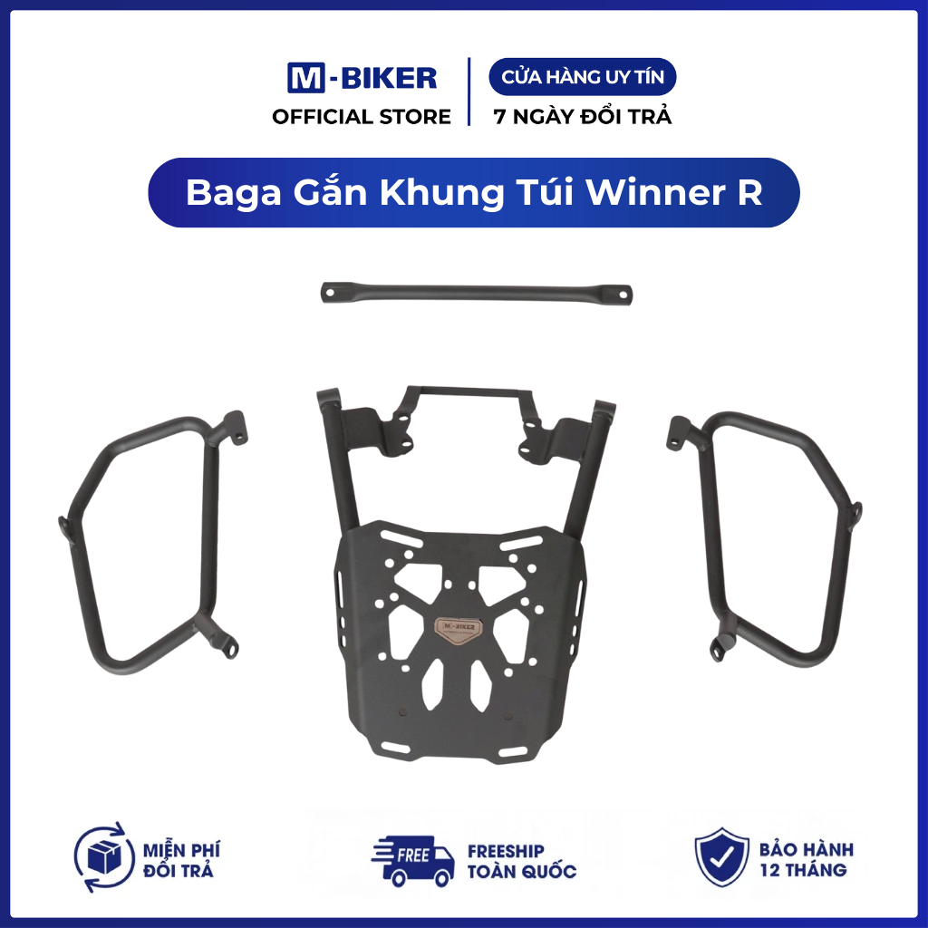 Baga Winner R Gắn Khung Treo Túi 1 1