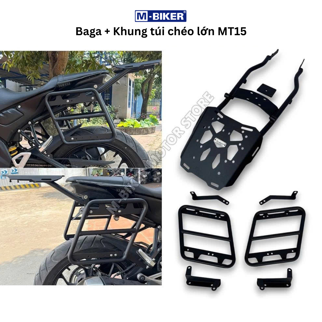 Baga gắn kèm khung túi chéo lớn Yamaha MT15 1 1