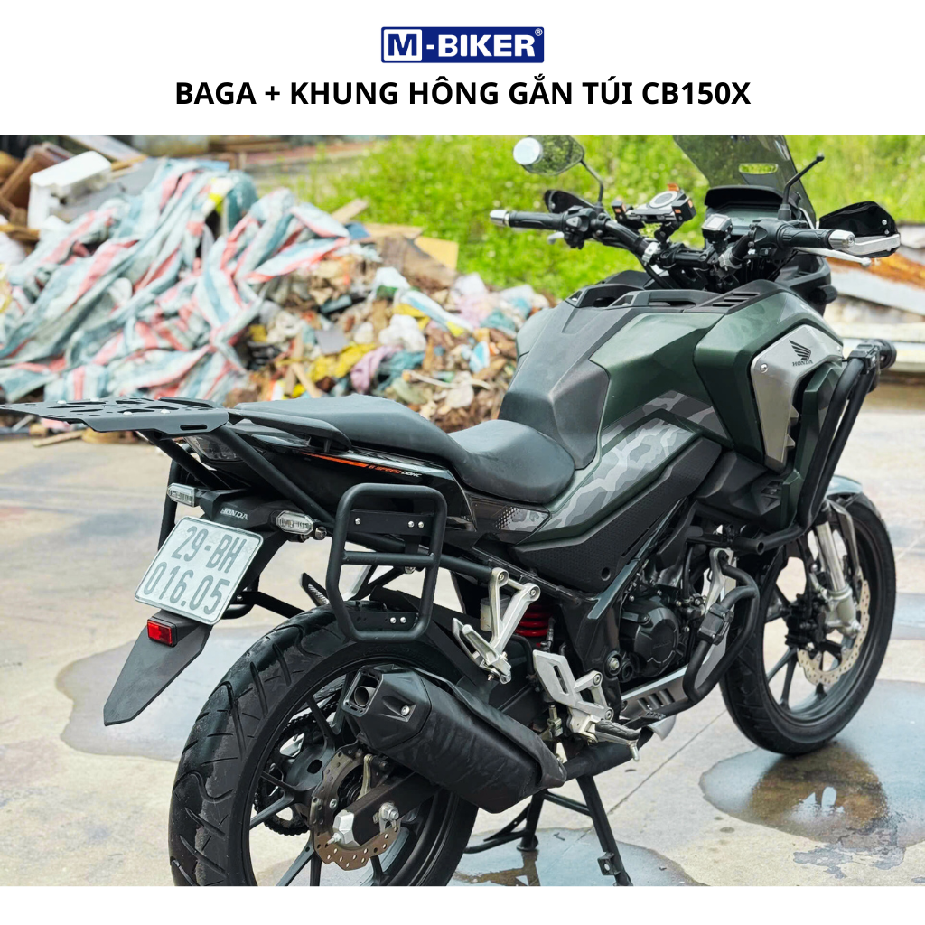Baga kèm khung túi nhỏ Honda CB150X 1 CB150X.........