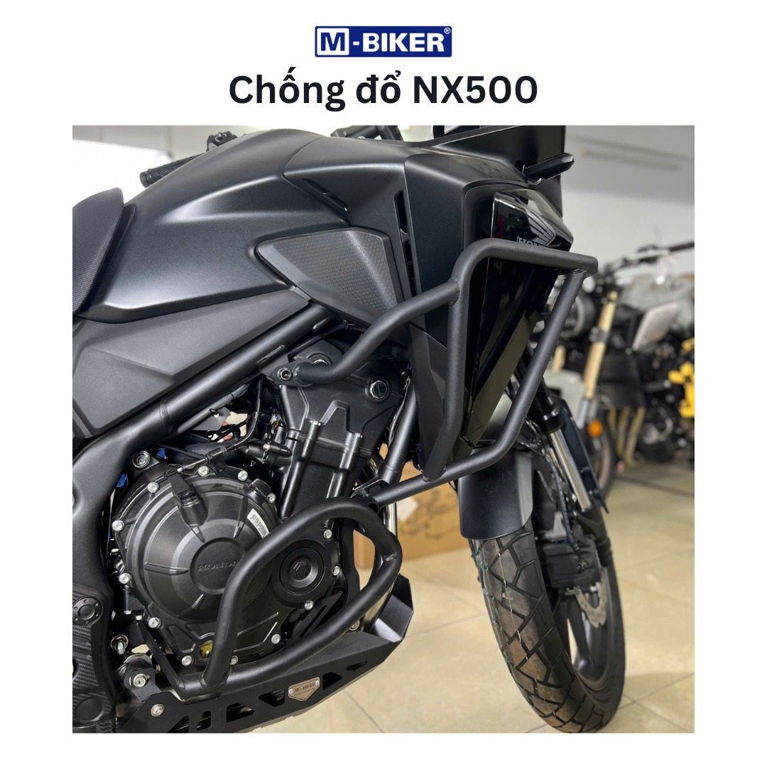 Khung chống đổ full quây trên dưới Honda NX500 1 CHONG DO NX500....