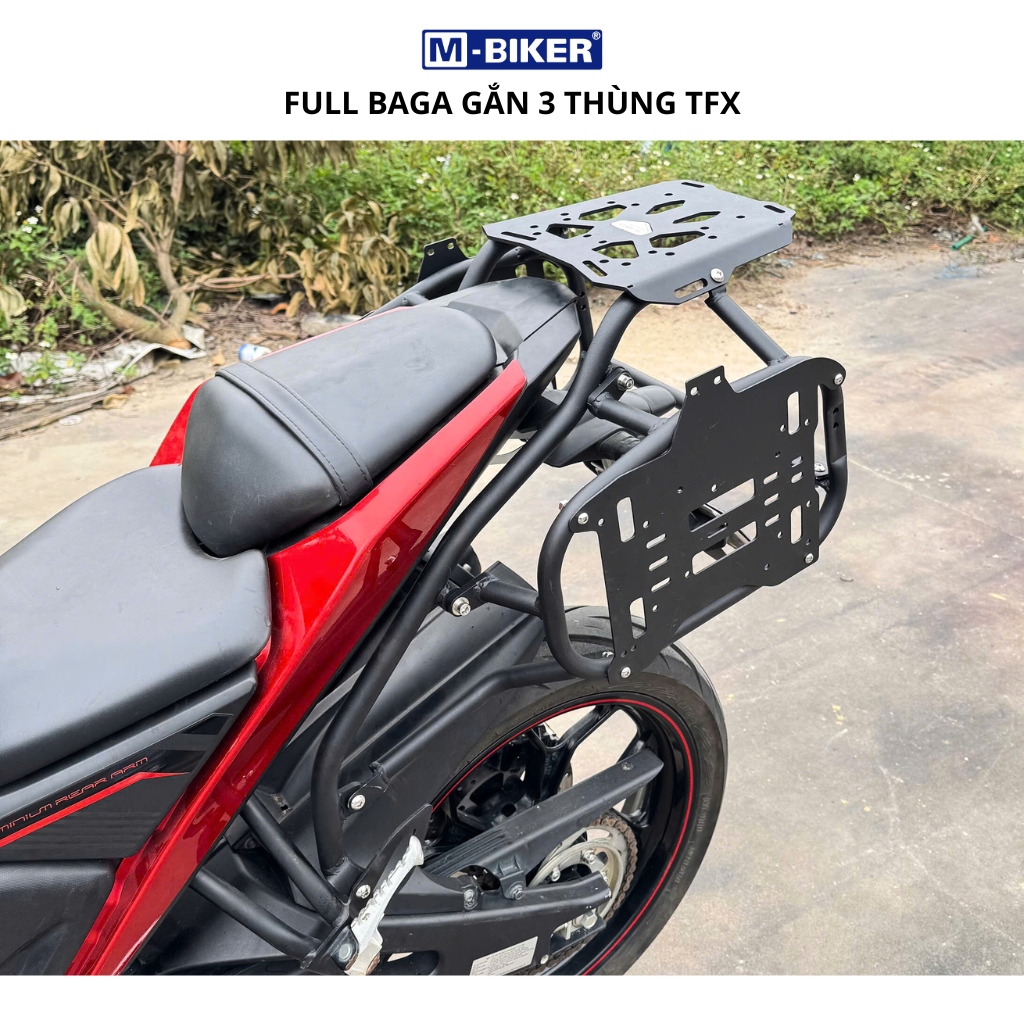 Full baga gắn 3 thùng Yamaha TFX 1 TFX............