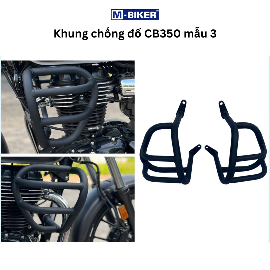 Chống đổ mẫu 3 Honda CB350 Hness 1 cb350